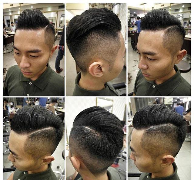 今年最流行干净利落清爽怡人的剃半边男神发型30款