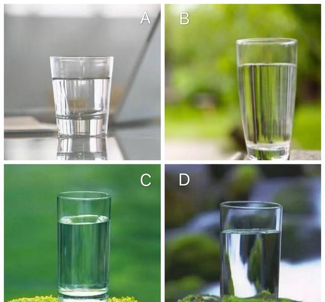 心理测试:四杯水,哪一杯是甜的?测试你老了是否能享清福