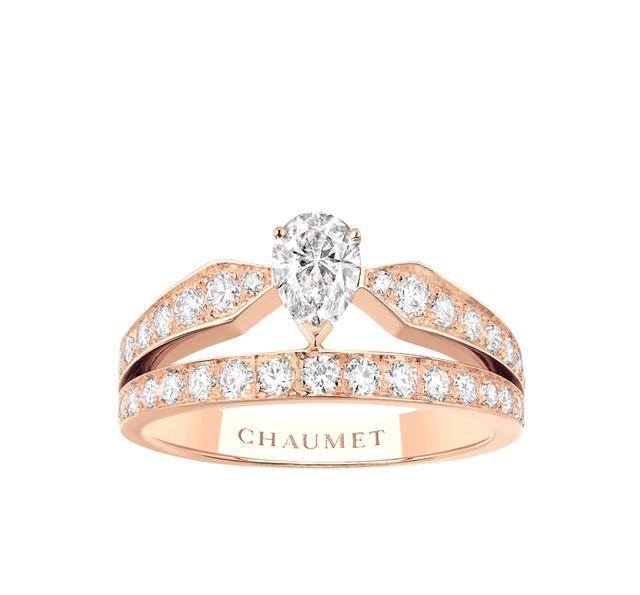 chaumet加冕爱josephine戒指,尚美巴黎戒指价格