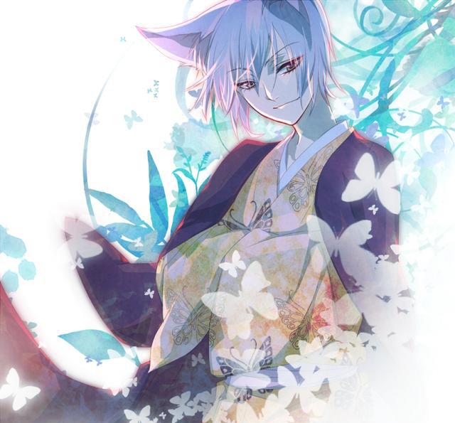 《元气少女缘结神》漫友们有没有很想男神狐妖巴卫呀 嘻嘻