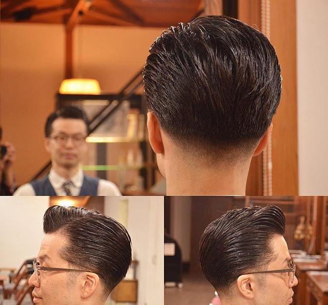 10款男生最火的渐变背头油头发型今年就流行这样剪