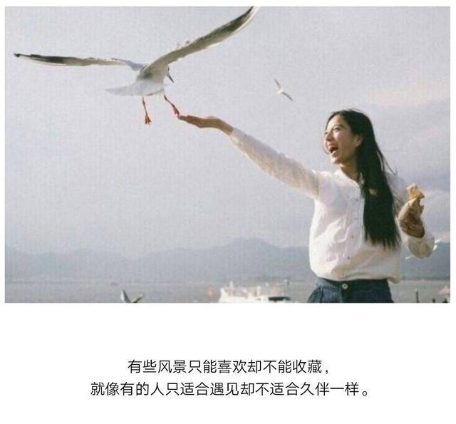 有些人只适合遇见,不适合久伴