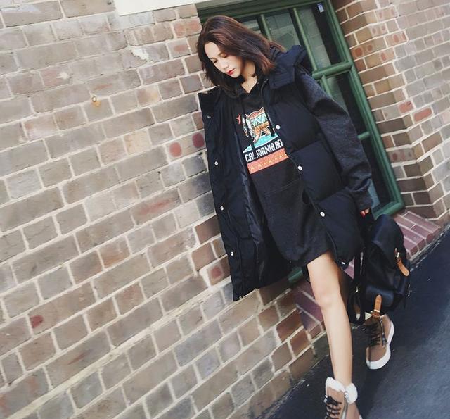 高个女生冬日这样穿,秋天帅到飞起又不失女人味