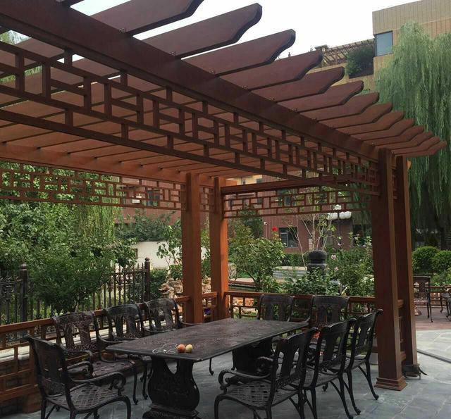 铝制葡萄架/花架阳台效果图,让阳台空间变换出大世界!