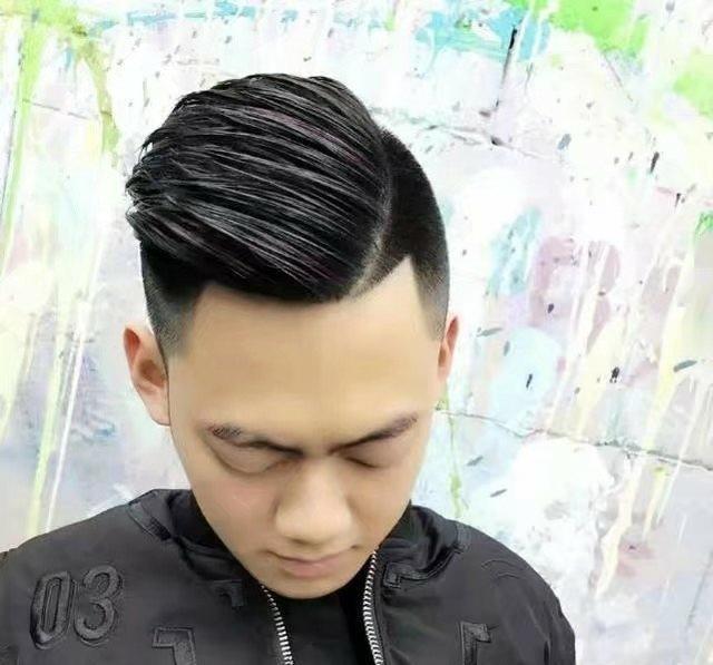 男士最时尚最流行的一道杠发型大全