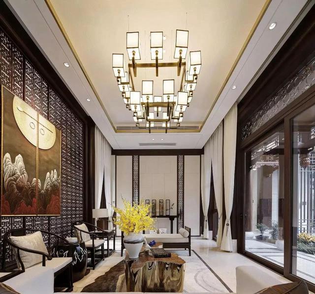 东方中式风格豪宅装修,复古而奢华!