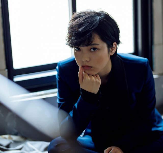 帅气逼人榉坂46平手友梨奈超帅男装登日本男性杂志封面