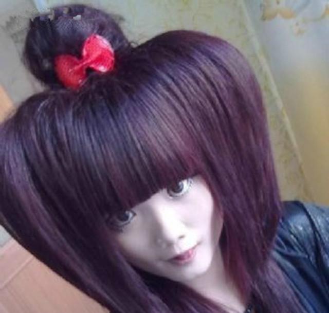 杀马特女孩缔造的百变造型如今仍有无数女孩追风效仿