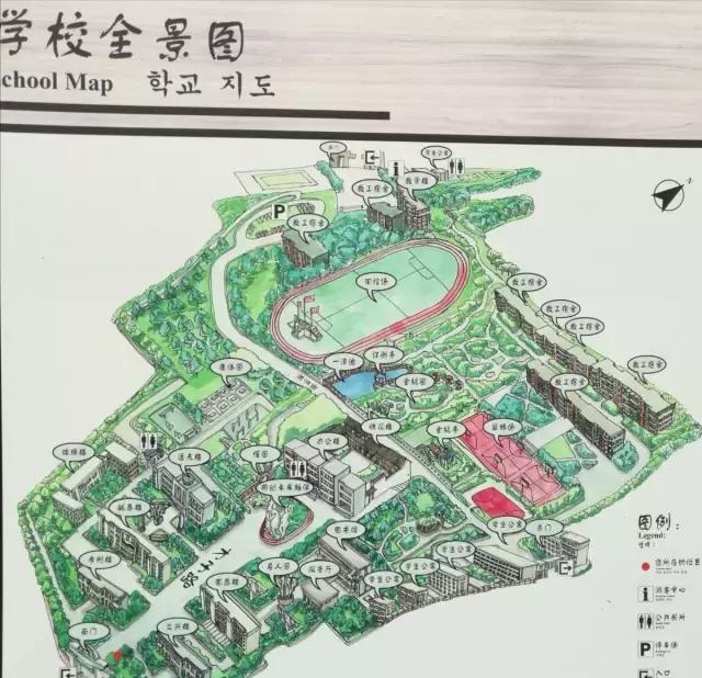 东教育明珠""临川才子之源"抚州一中旅游路线校内有抚州著名景点金柅