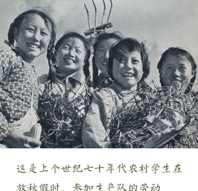 70年代农村劳动的景象,再也看不到这么多人一起劳动了