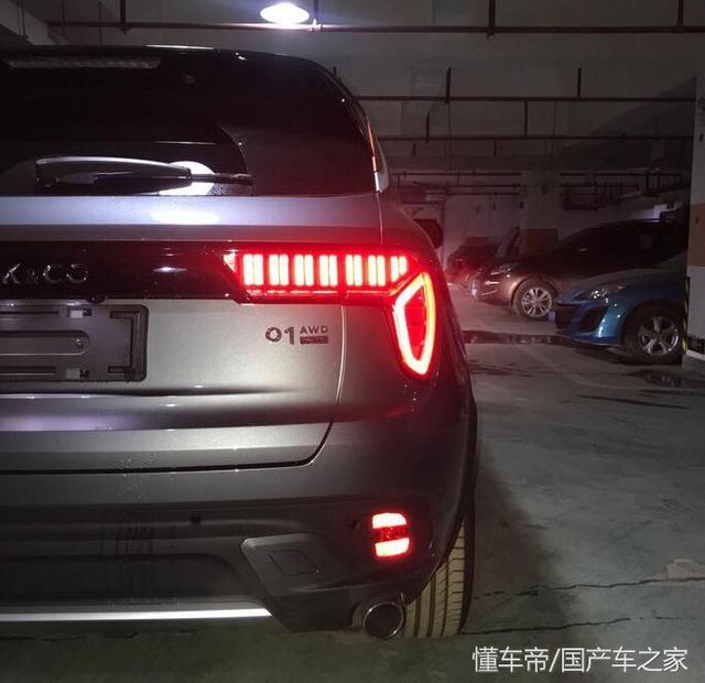 苦等61天领克时间限量版湖南首提尾灯很有特色开出门帅到掉渣