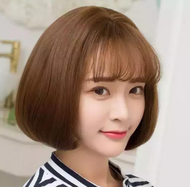 2017流行包脸短发