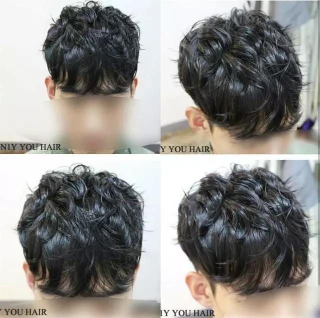 人羡慕男发要想酷,可以侧面来一刀渐变男发,帅到炸鬓角铲短,顶部侧梳