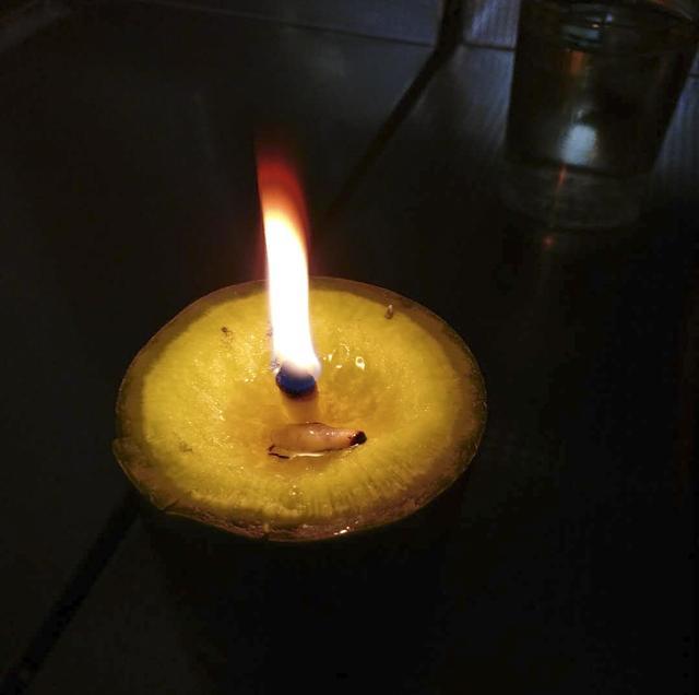 每到正月十五元宵节家家户户都会点起萝卜灯