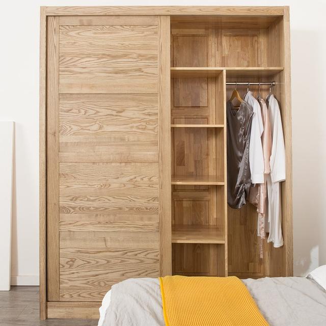 别再被定制衣柜坑了,真正的实木衣柜要这么选!