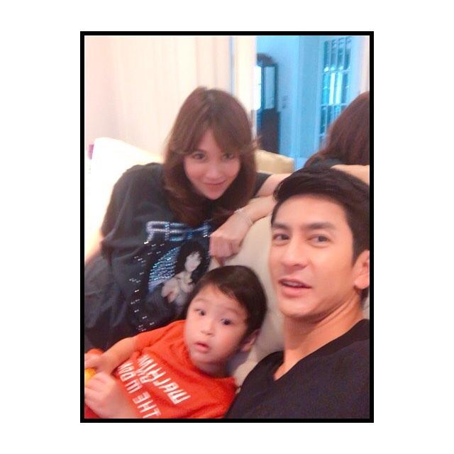 这是一个十分开心的消息,泰国妖孽男神之一的杰西达邦喜获二胎,妻子在