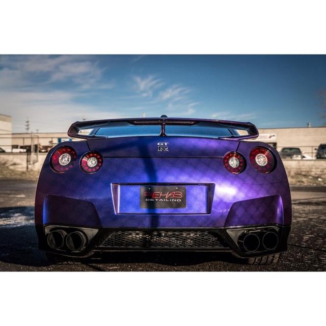 nissan gtr35 东瀛战神,不改装的gtr不能叫做gtr