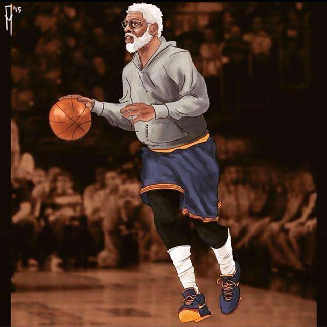 欧文打街球有多骚化身德鲁大叔把防守者晃出镜头外