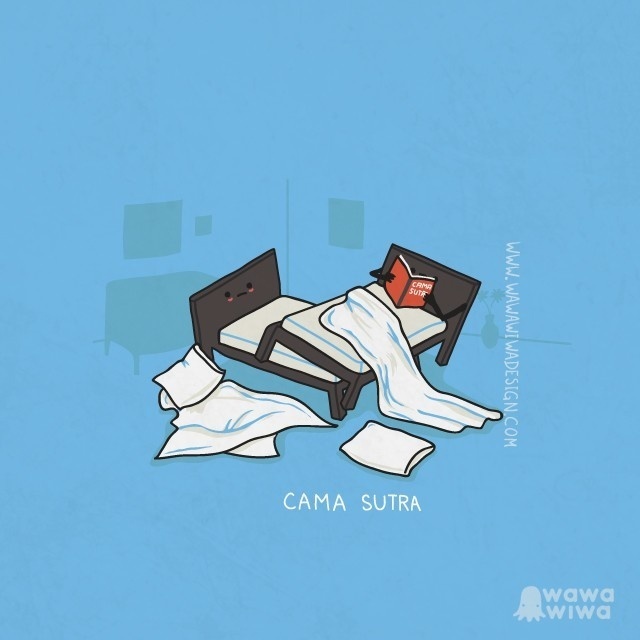 wawawiwa是委瑞内拉的一名很有幽默感的插画师|内