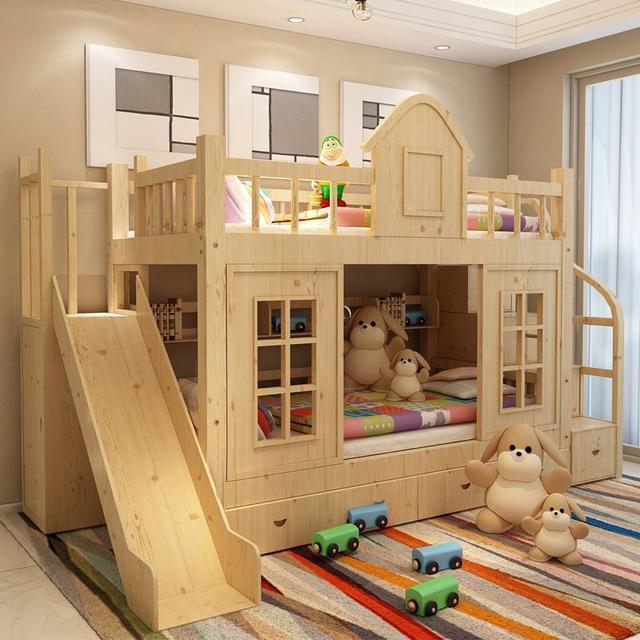 双人床已经落伍了现在流行上下床第四款还是第一次见