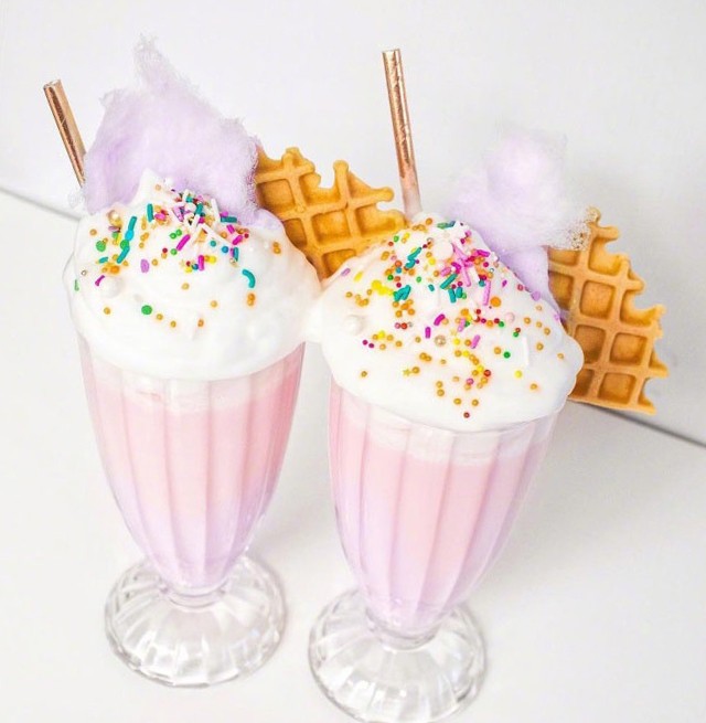 超梦幻的棉花糖甜品,管住你的少女心哈!