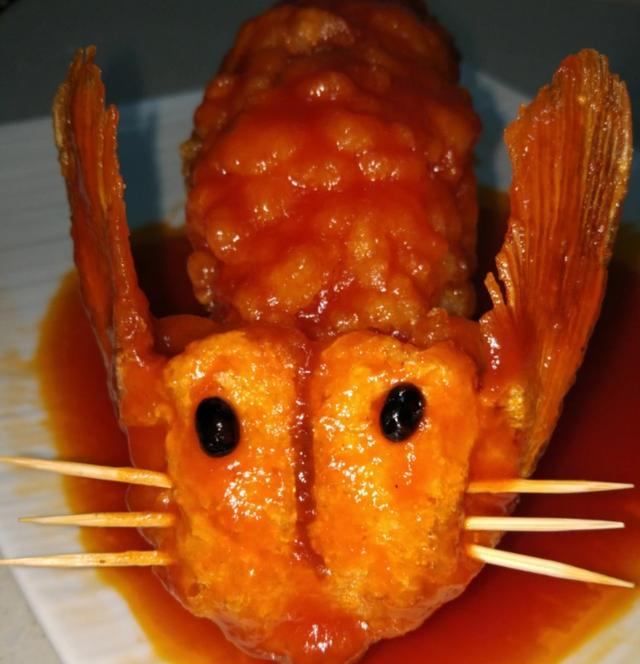 糖醋松鼠鱼,大酒店卖得那么贵的菜,在家也能做得出来一样的味道