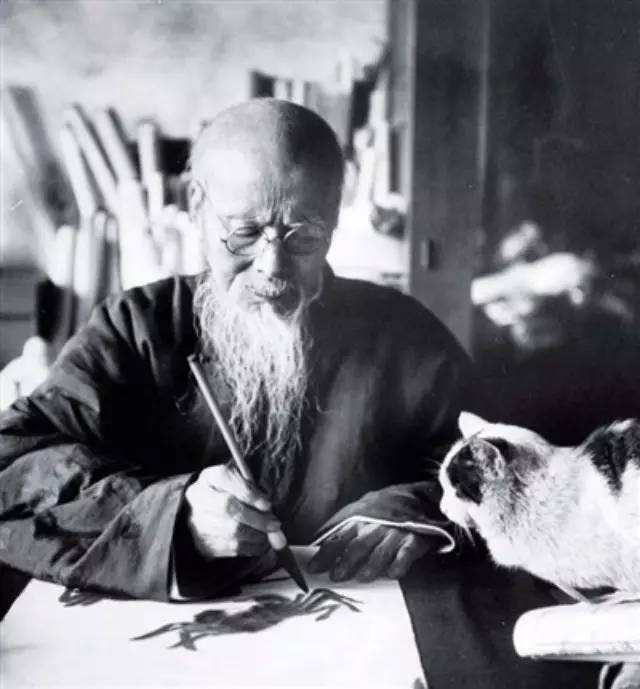 c 齐白石门下-汤发周                      白石门下--汤发周趣谈