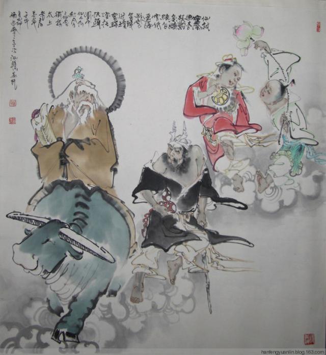 心中有仙佛笔下写神韵传统人物画名家孙忠会