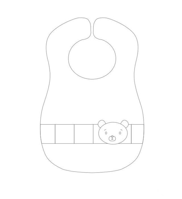 图纸:- 其他基本的缝纫用品- 绣花针- 绣线- 水消笔- 暗扣或魔术贴