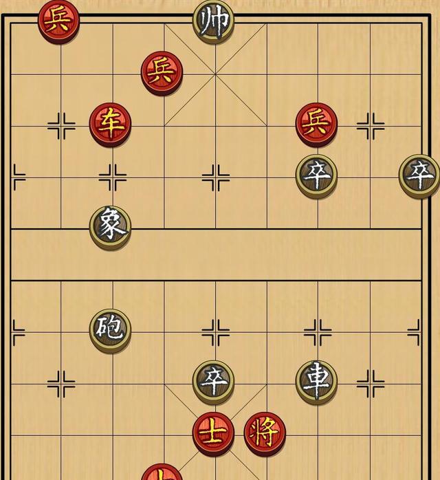 姑娘出的象棋残局,有简单有困难,看看你能解几盘