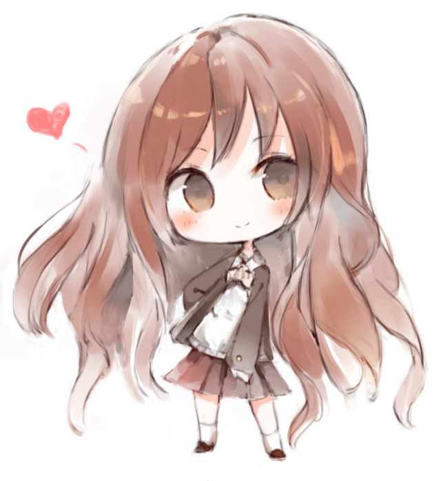 动漫人物q版化如果不够萌你就拿刀来砍我啊来啊