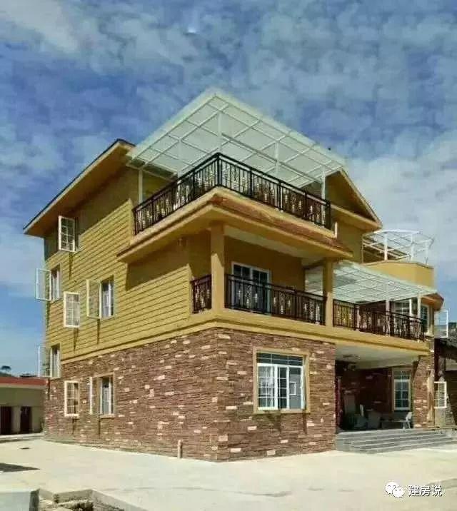 农村房子设计也很重要, 这些实景别墅比四五层的高楼漂亮多了