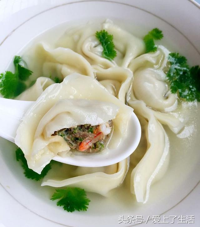 这样做才好吃,整个冬季都暧心窝的虾仁大馅馄饨|馄饨|虾仁|肉馅_新浪