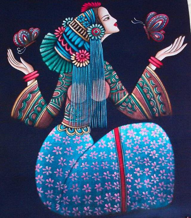 傣族蜡染,珍品民族艺术之花