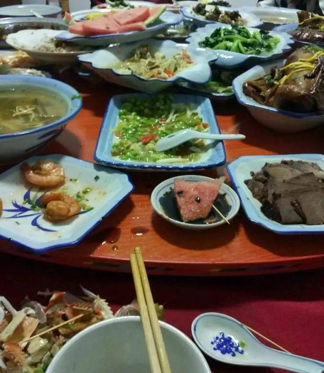 萧山沙地人已经开吃过年饭了!为何这么早?网友道出原因
