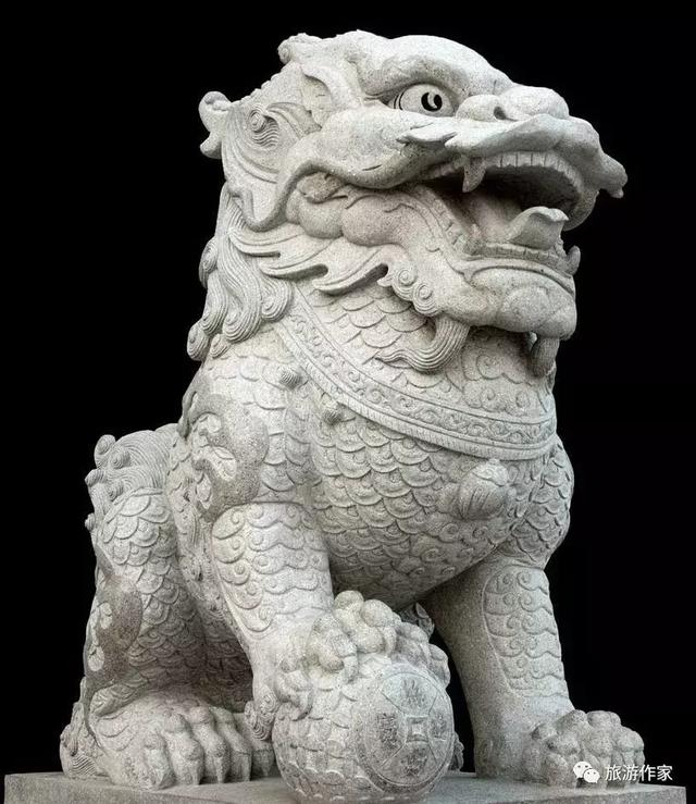 元代平头石狮