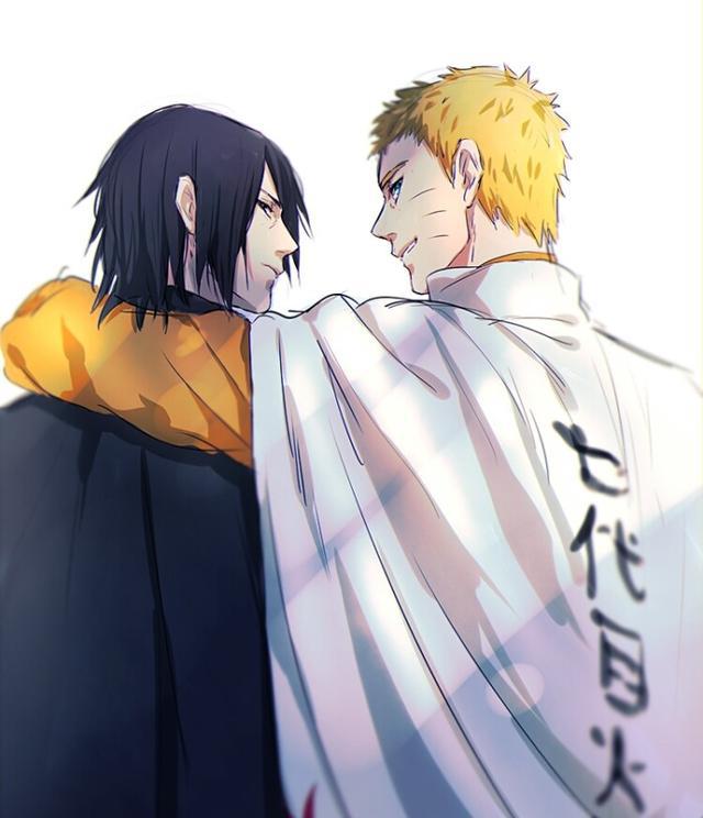 火影忍者博人传动漫图改:鸣佐鸣之我要和你在一起