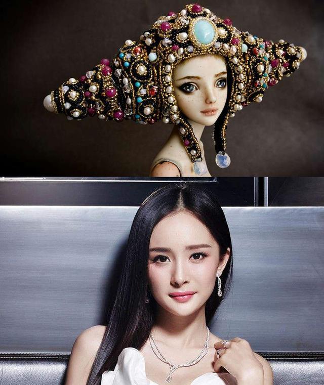 李晨30万美金瓷娃娃无范爷霸气 杨幂款瓷娃娃才是真正的惟妙惟肖