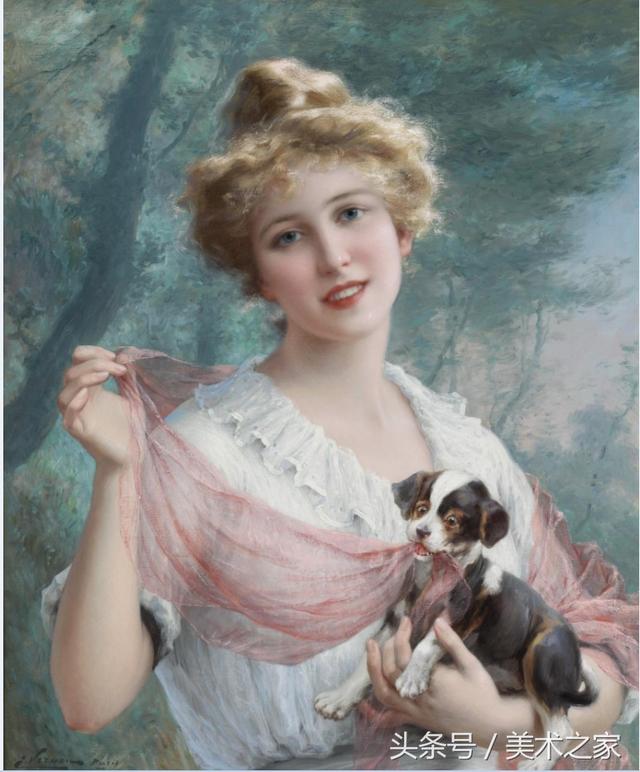 油画大师们画笔下的唯美女神