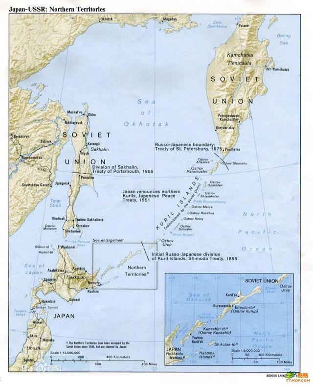 亚洲东北部第一大半岛堪察加半岛