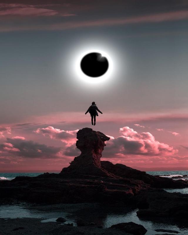 梦境中的世界超现实的创意照片