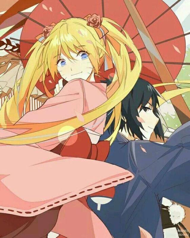 火影忍者众画师笔下鸣人和佐助的四种cp类型