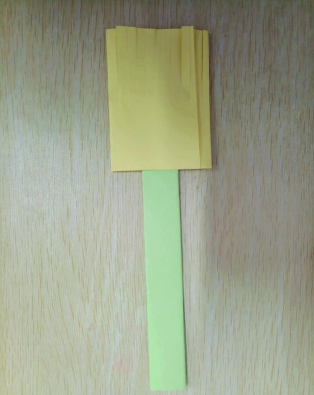 趣味折纸之小扫把!