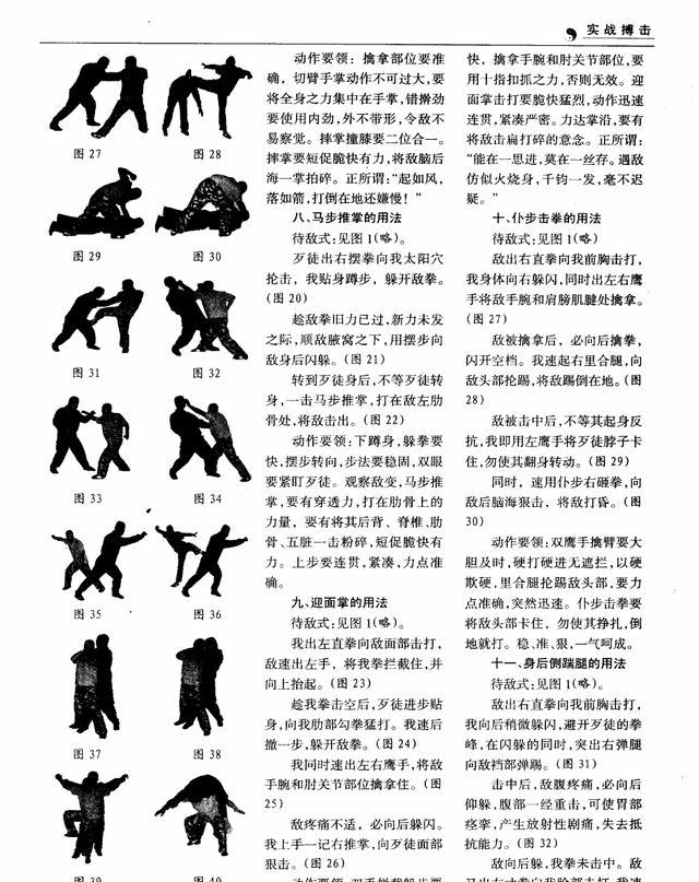 鹰手拳抗暴夺械擒拿术(上)