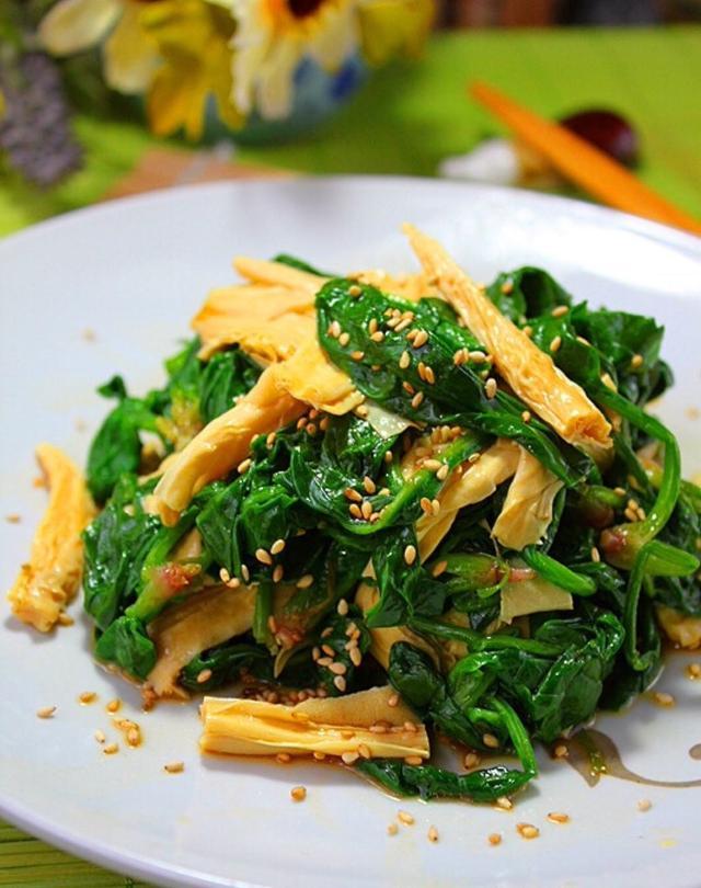 4种凉拌腐竹的凉菜, 简单好吃, 营养丰富