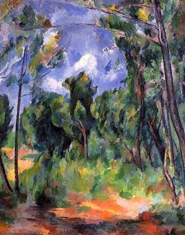 塞尚笔下的风景,早上好