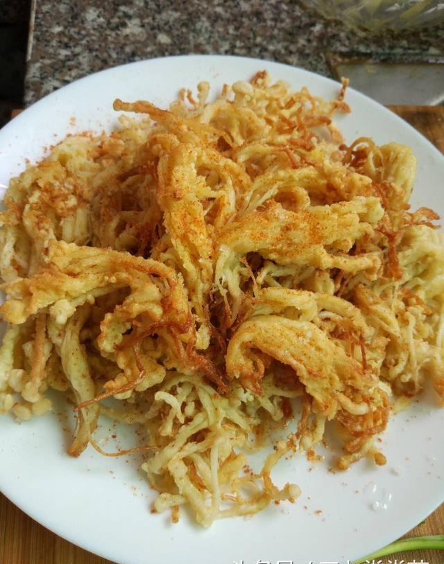 深圳打拼小两口系列软炸金针菇