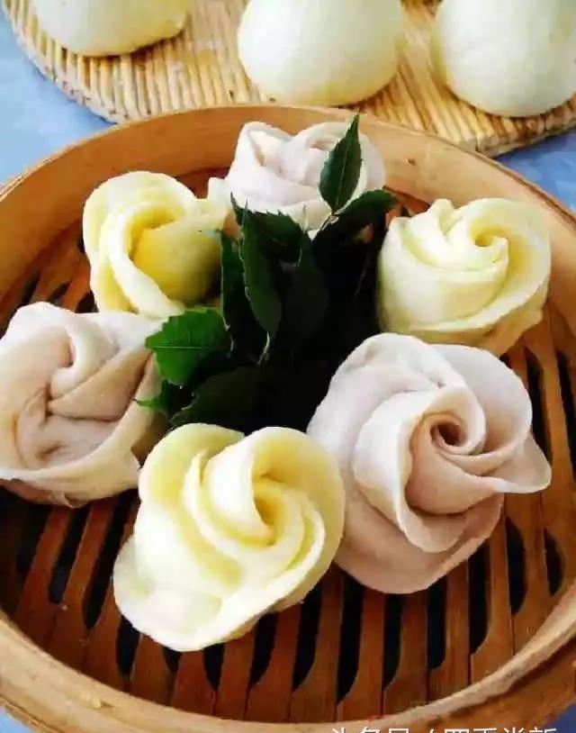 花样馒头的做法|馒头|面团|花样_新浪新闻