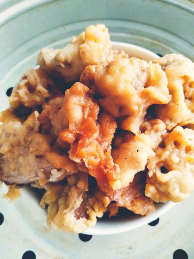 这样炸蒸出来的酥藕才美味可口