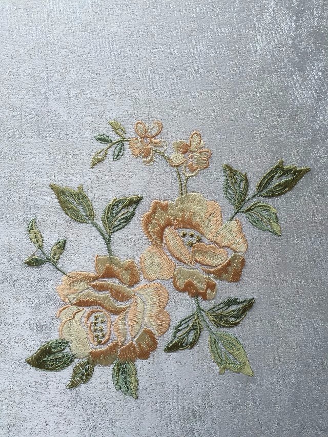 墙布花型原来如此精美